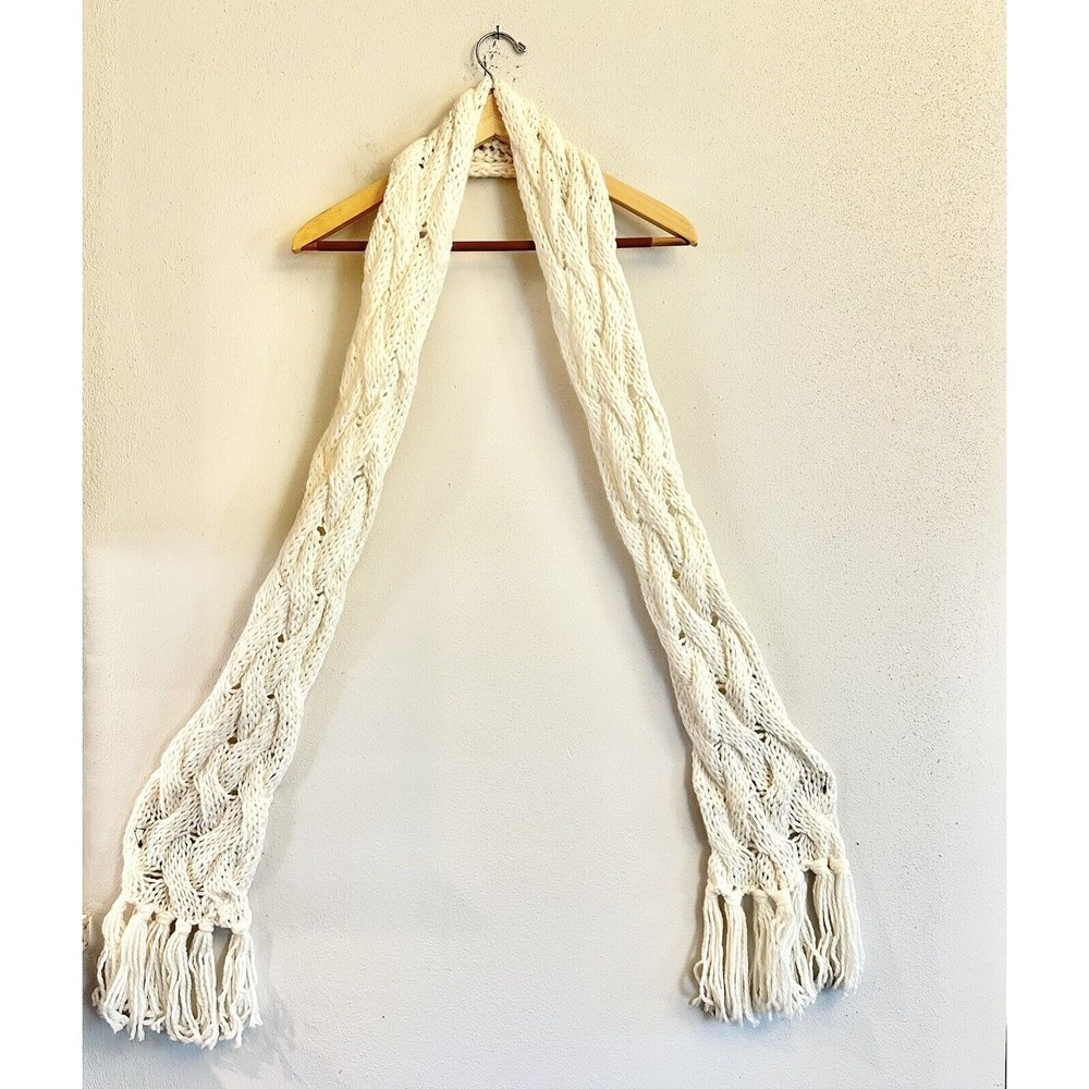 Aerie Super Soft Neck Scarf. Ivory 7" X 70"